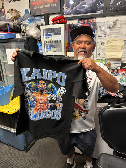 HEADSHOT REWIND: RUNNING IT BACK WITH KAIPO GALLEGOS’ OFFICIAL FIGHT TEE