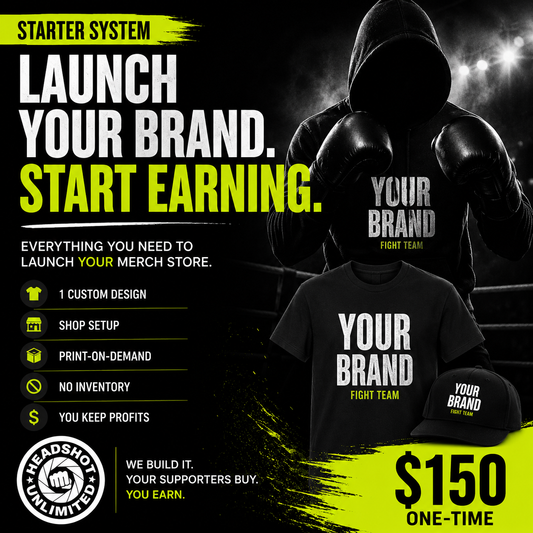 FIGHT MERCH STARTER SYSTEM