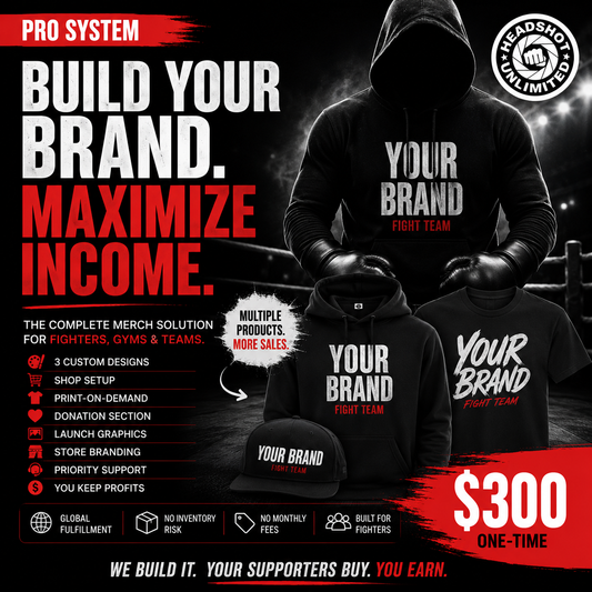 FIGHT MERCH PRO SYSTEM