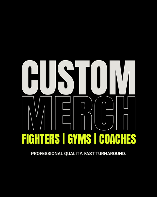 Custom Merch Design + Apparel