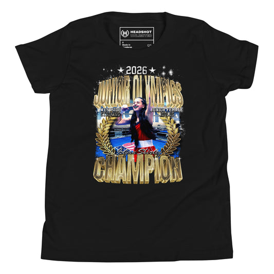 2026 JO's Champion – Izylnn Shirley Edition | Youth Short Sleeve Tee